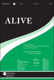 Alive CD choral sheet music cover